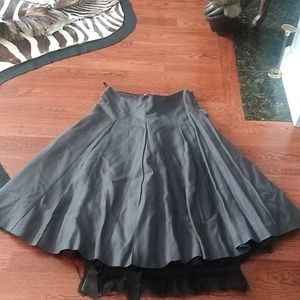 Genny tulle gray skirt